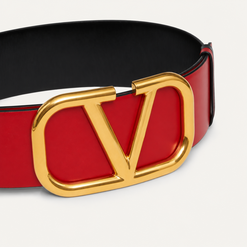 Garavani VLogo Signature 70 Reversible Leather Belt