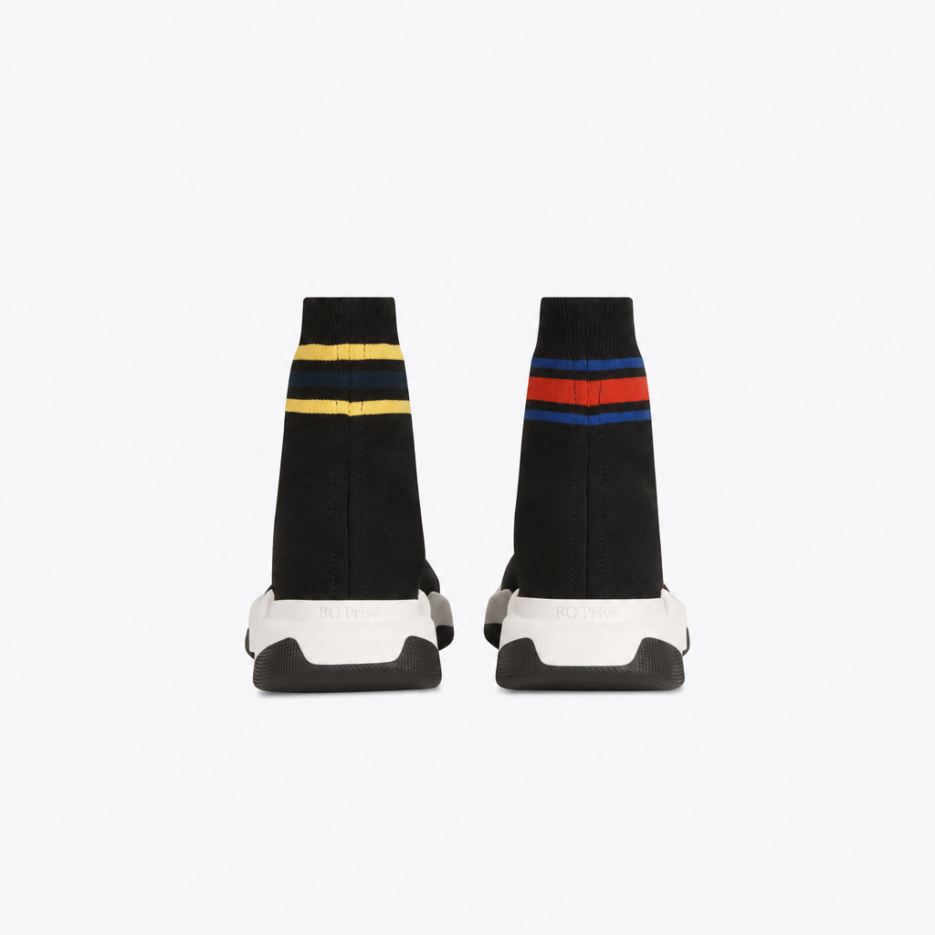 Speed 2.0 Recycled Knit Sneakers in Black and Multicolor