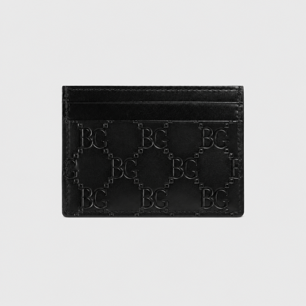 Microguccissima Card Holder Black