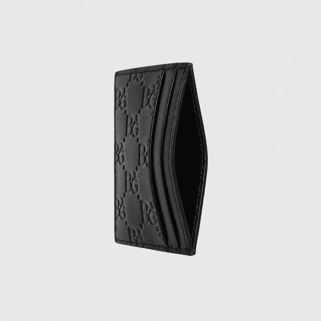 Microguccissima Card Holder Black