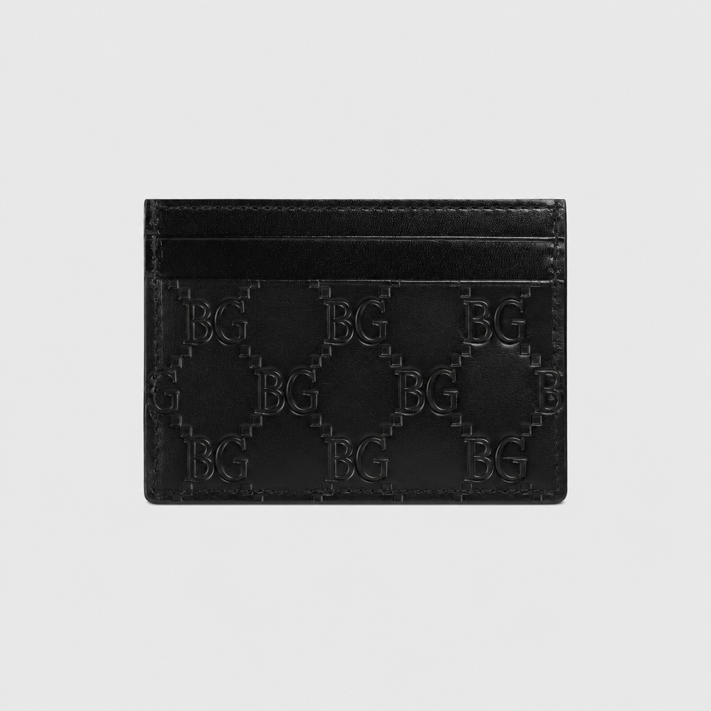 Microguccissima Card Holder Black