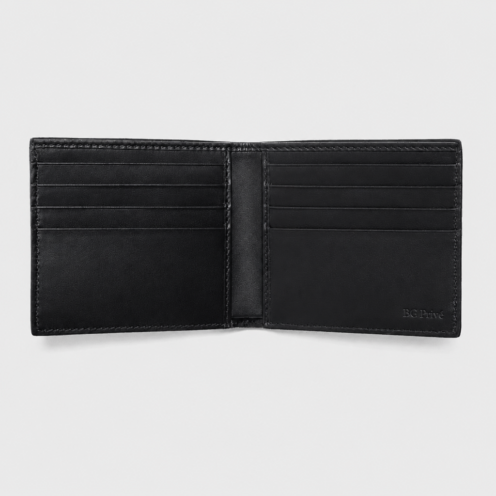 Canvas bifold wallet