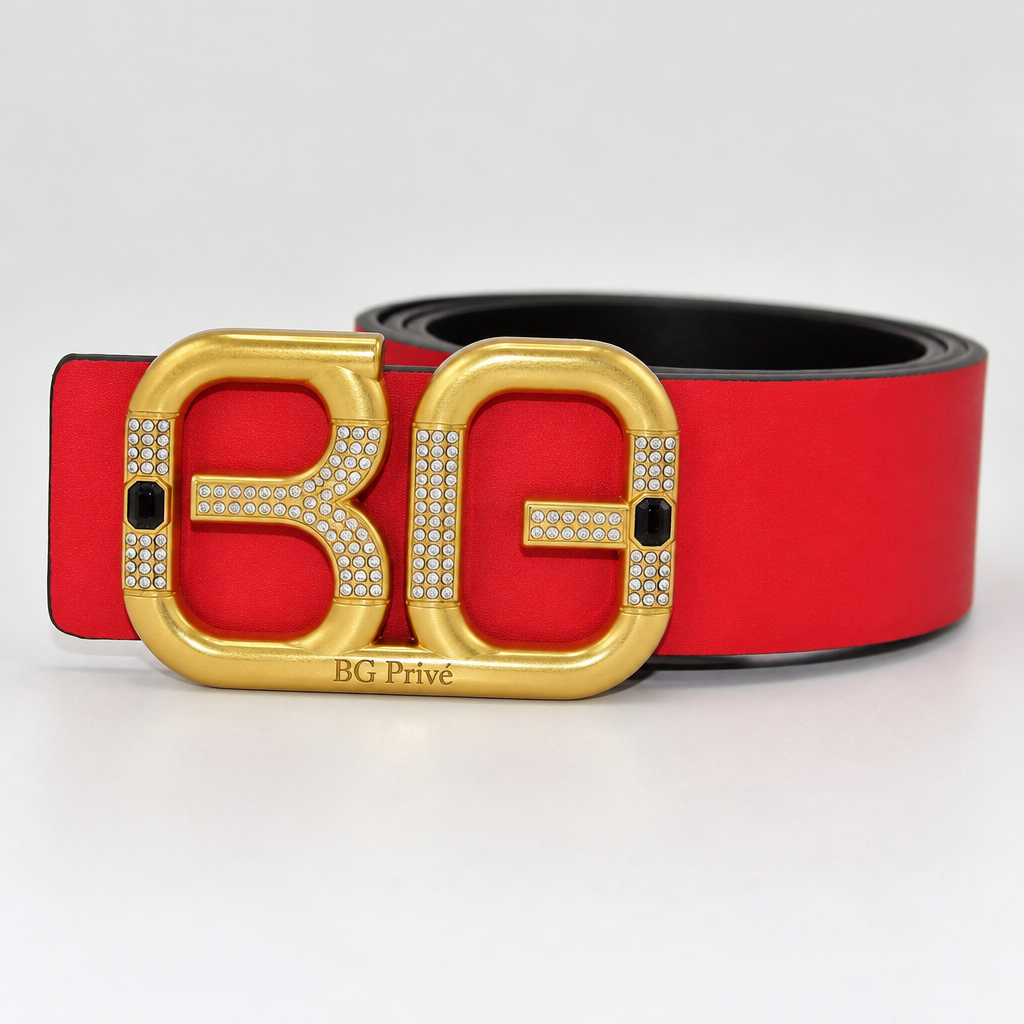 VLogo Belt by Garavani, Reversible Crystal-Embellished Leather, 40 mm