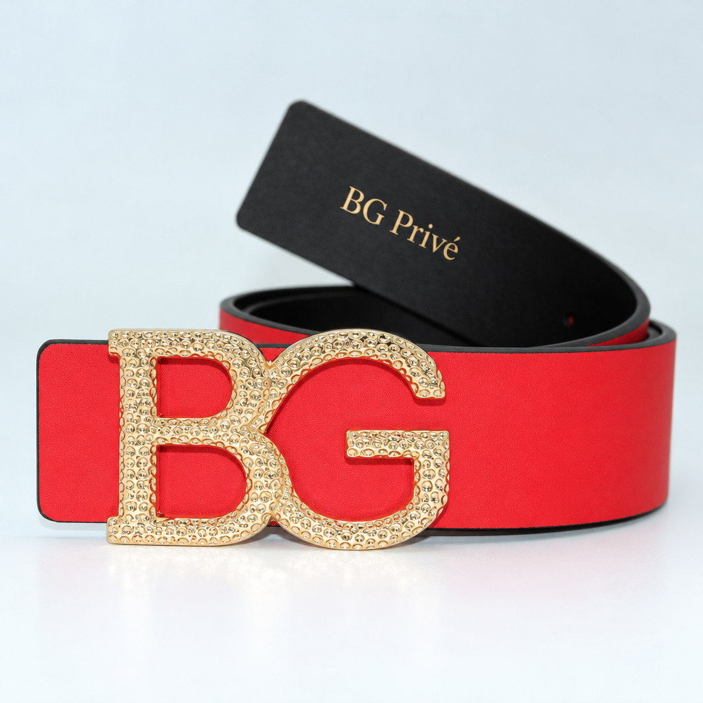 VLogo Signature Reversible Belt in Glossy Calfskin 40 mm