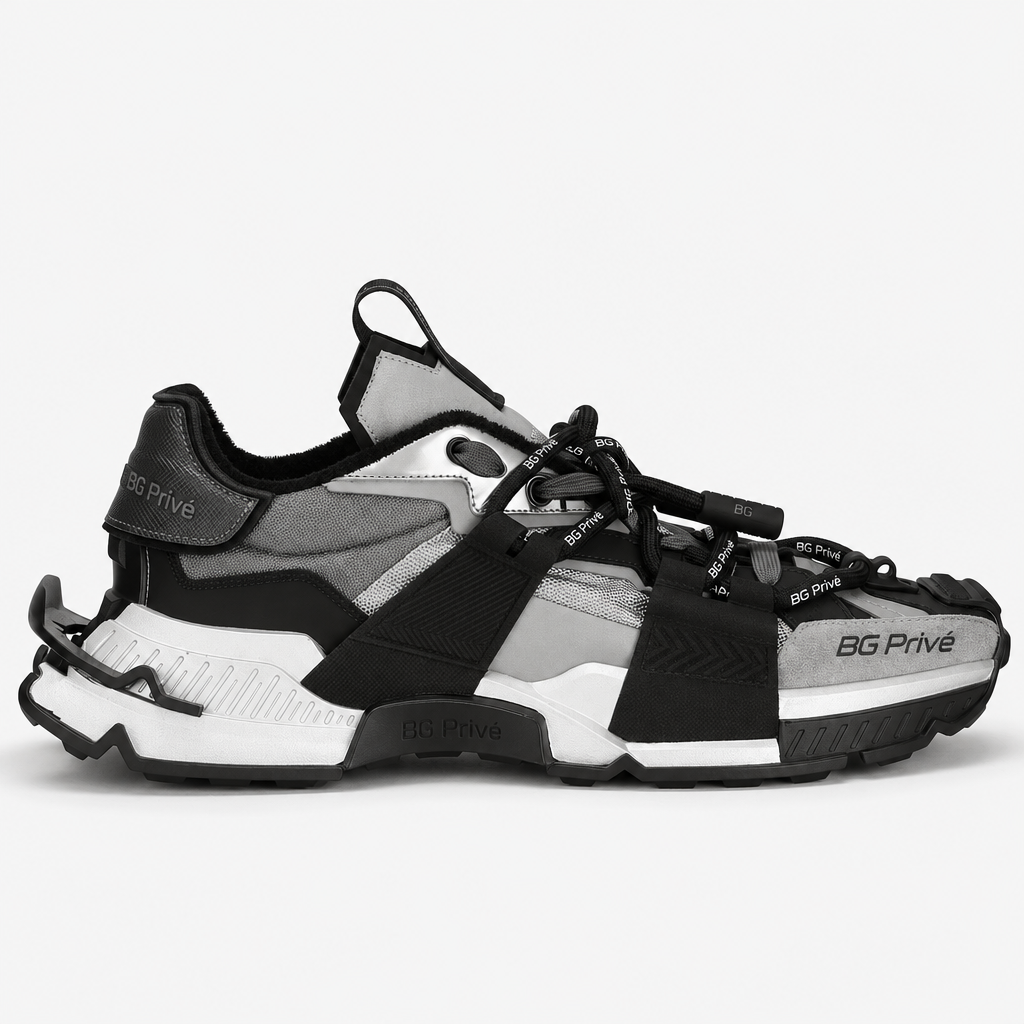 Dolce &amp; Gabbana Space Sneakers – Black/Silver