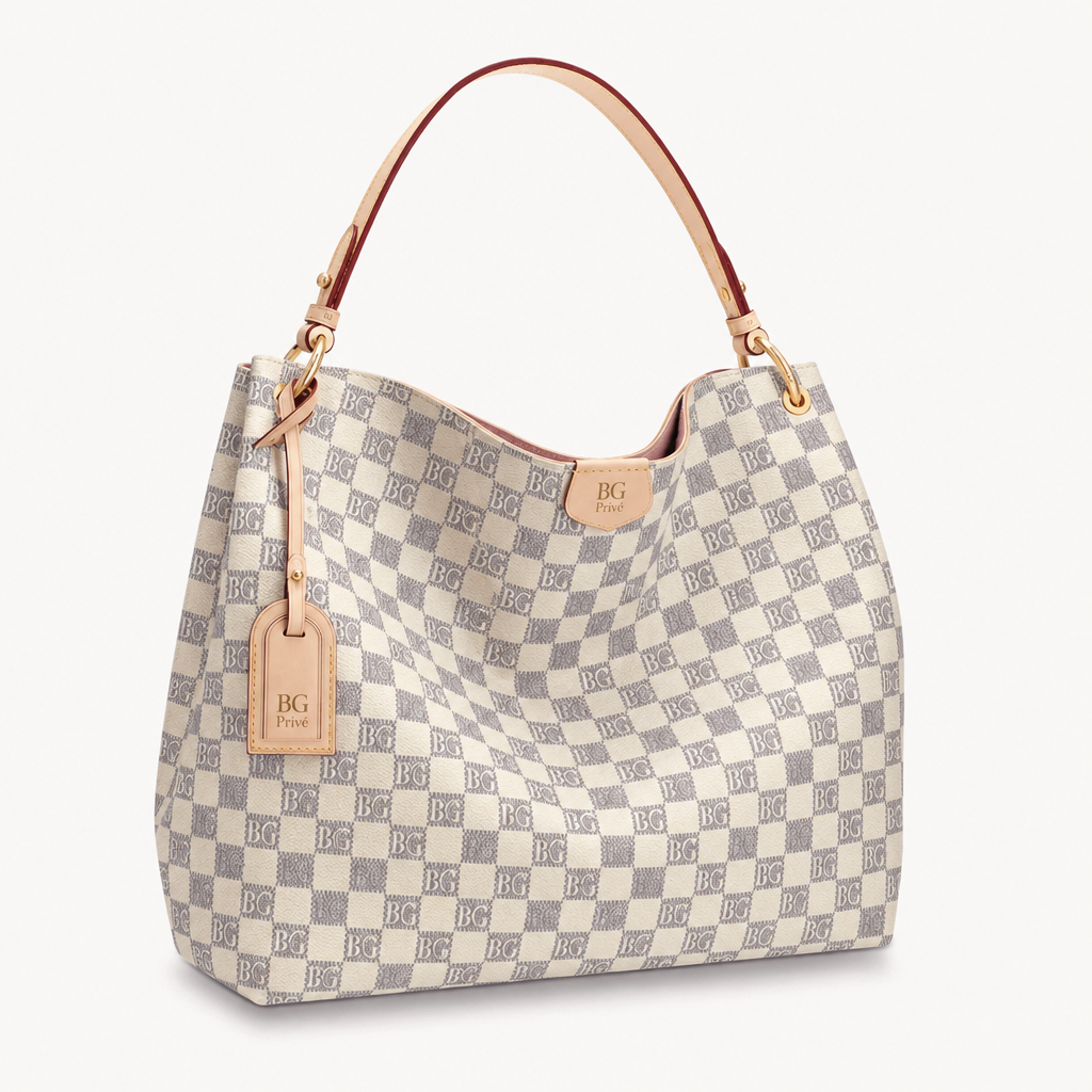 Graceful PM Damier Azur Shoulder Bag