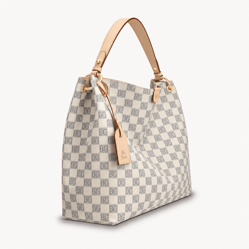 Graceful PM Damier Azur Shoulder Bag