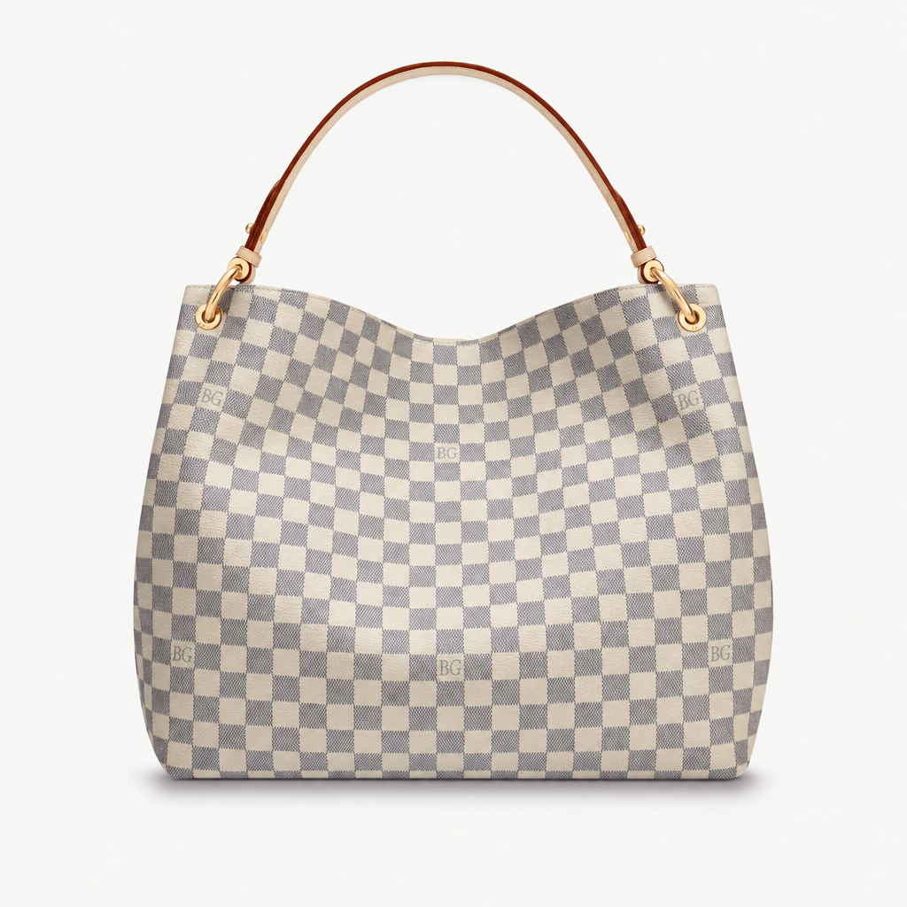 Graceful PM Damier Azur Shoulder Bag