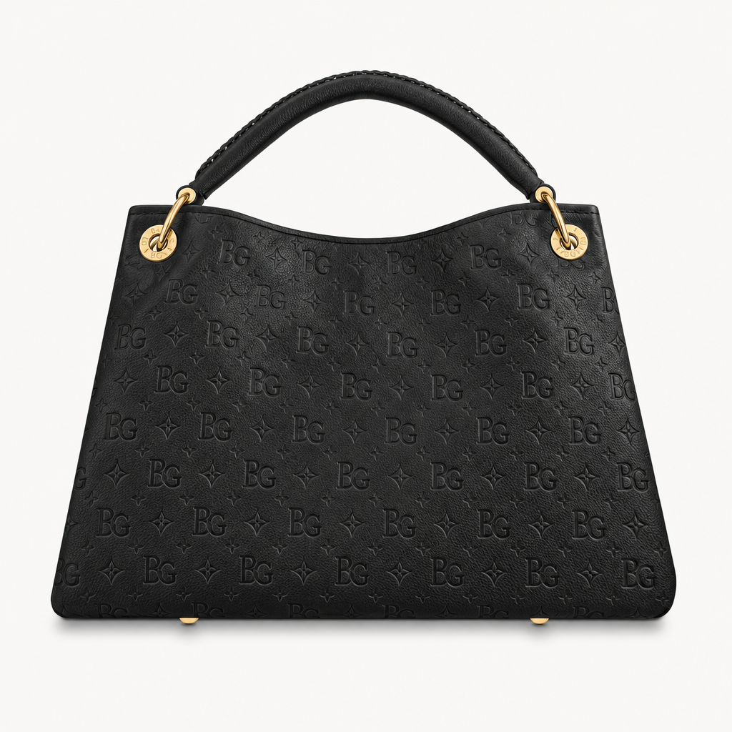 Artsy MM Monogram Empreinte Leather Bag – Noir