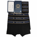 3-Pack Signature Metallic Logo Waistband Trunks