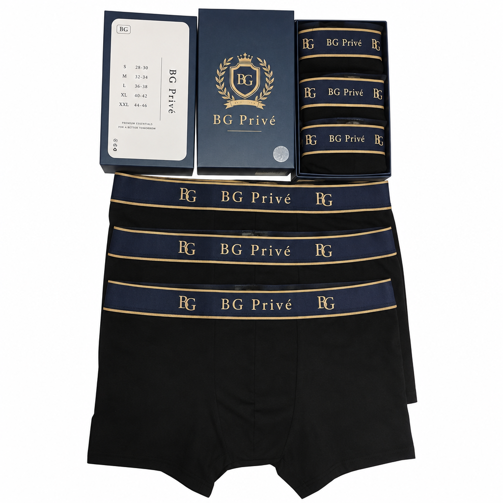 3-Pack Signature Metallic Logo Waistband Trunks
