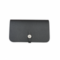 Dogon Wallet Dogon Duo in Black Grained Leather