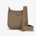 Evelyne 29 PM Bag in Étoupe Taurillon Clemence