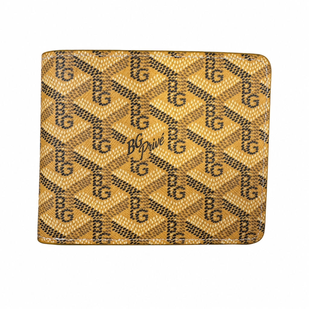 Goyard Victoire Wallet in Yellow