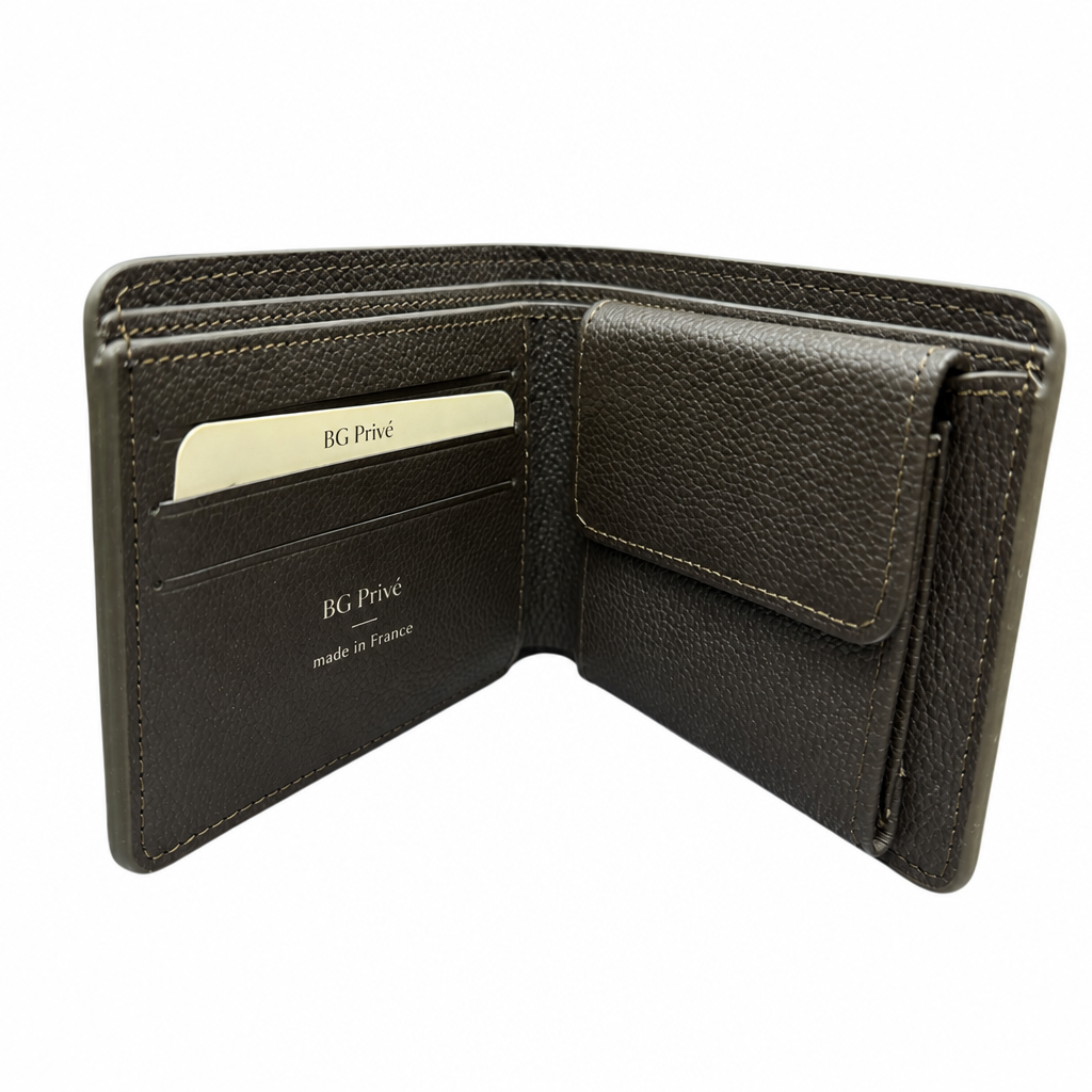 Marco Wallet – Dark Khaki Embossed Monogram