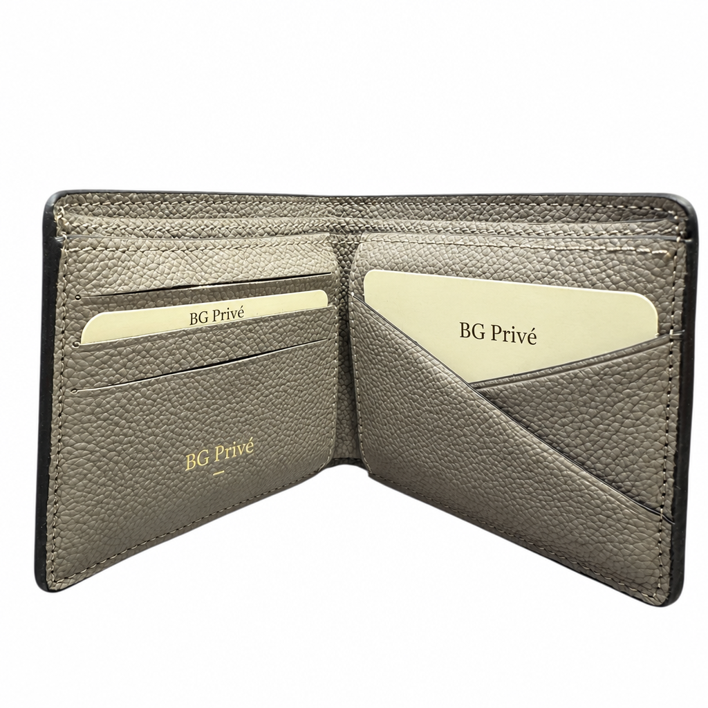 Multiple Wallet in Mineral Grey Monogram Taurillon Leather