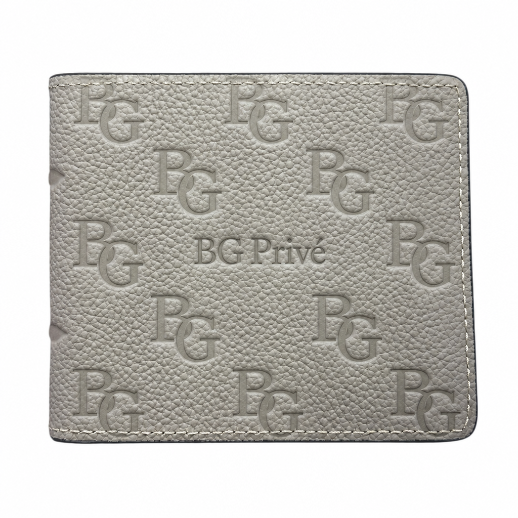 Multiple Wallet in Mineral Grey Monogram Taurillon Leather