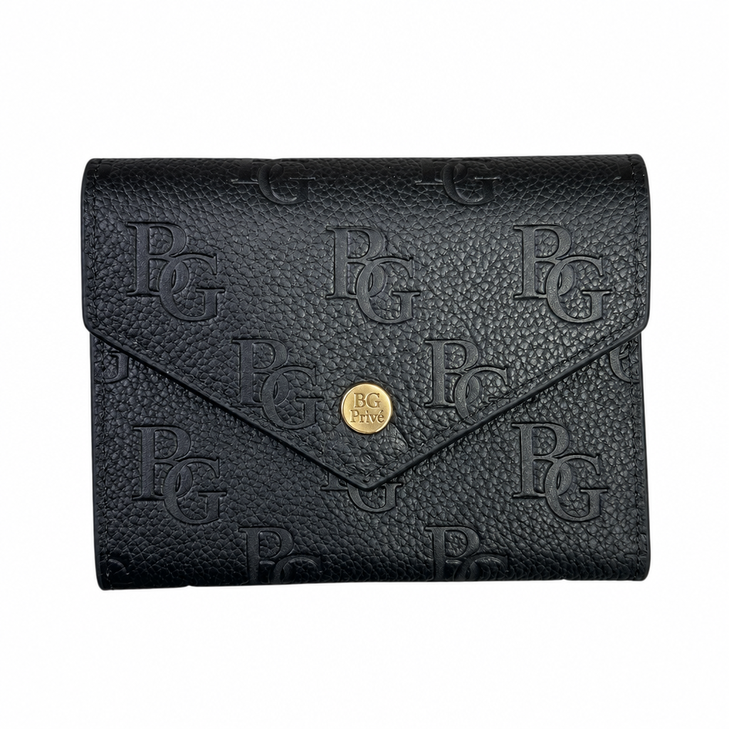 Victorine Wallet in Black Monogram Empreinte Leather