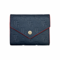 Victorine Wallet in Monogram Empreinte Leather, Marine Rouge