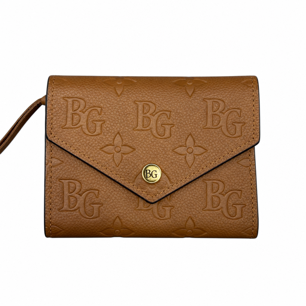 Victorine Wallet in Cognac Monogram Empreinte Leather