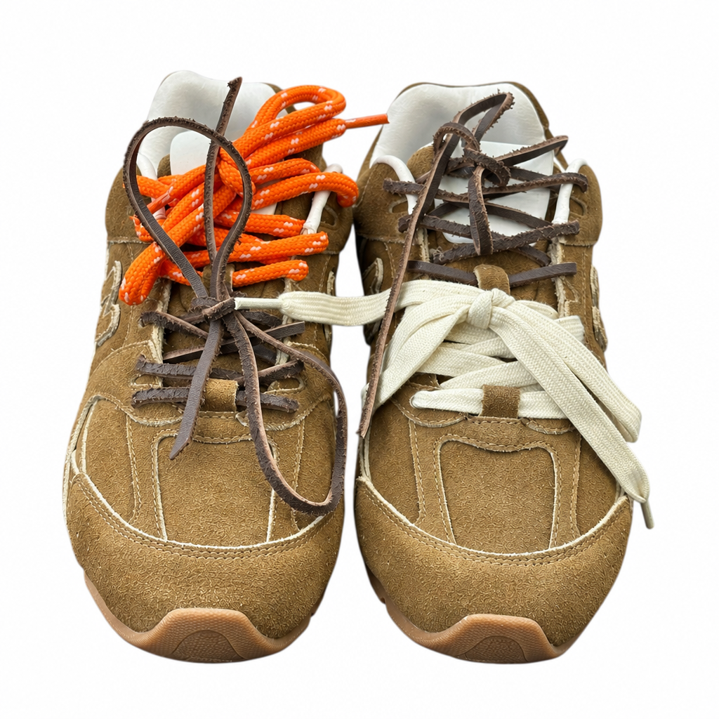 Cinnamon New Balance x Miu Miu 530 SL Suede Sneakers