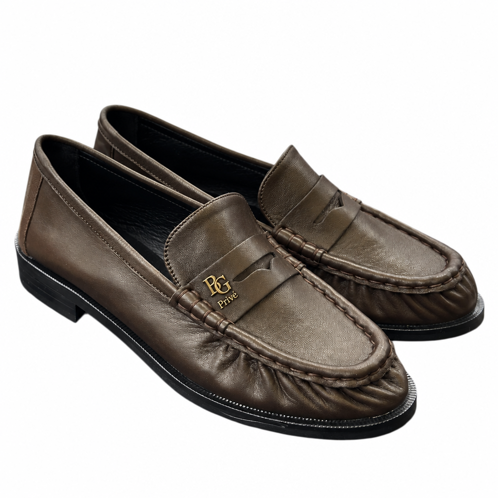 Le Loafer Supple Penny Loafers in Paris Brown