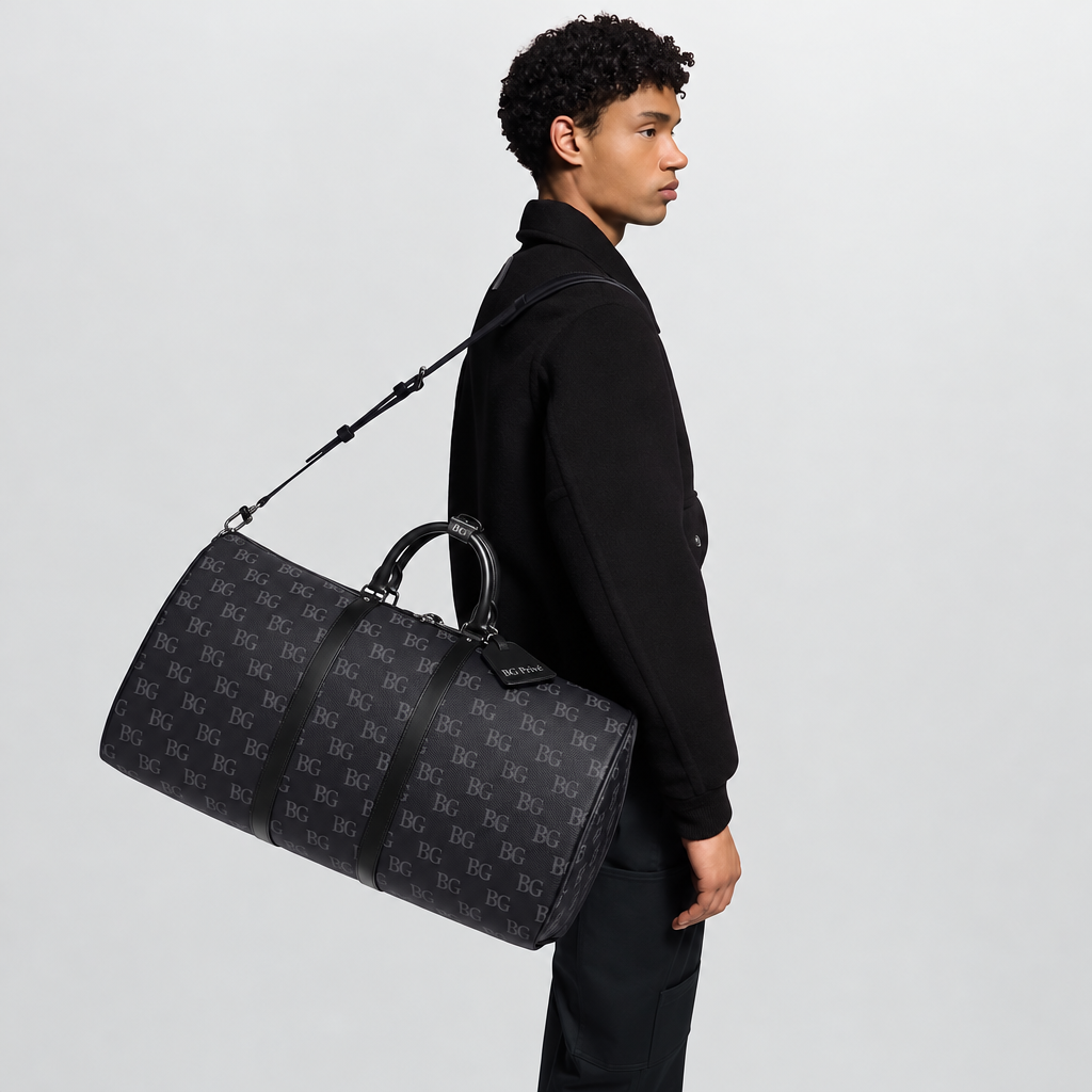 Keepall Bandoulière 55 in Monogram Eclipse