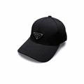 Triangle Logo Baseball Cap in Black