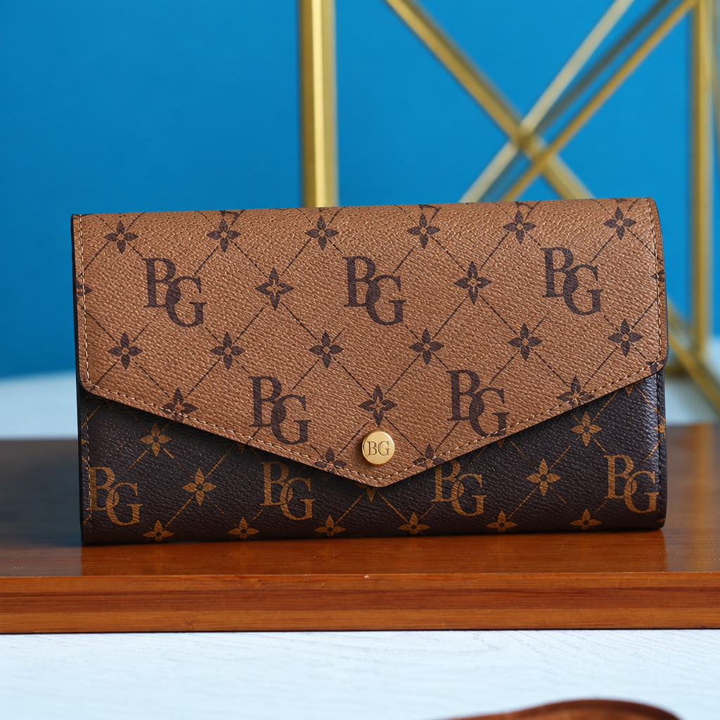 Sarah Wallet in Monogram and Monogram Reverse Giant Canvas M80726