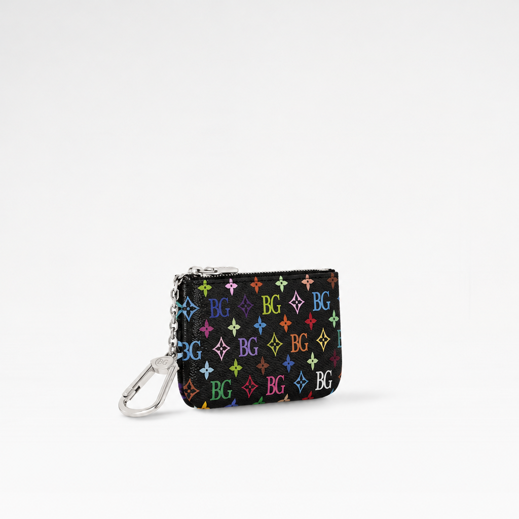 Murakami Key Pouch Monogram Multicolore Noir M13664