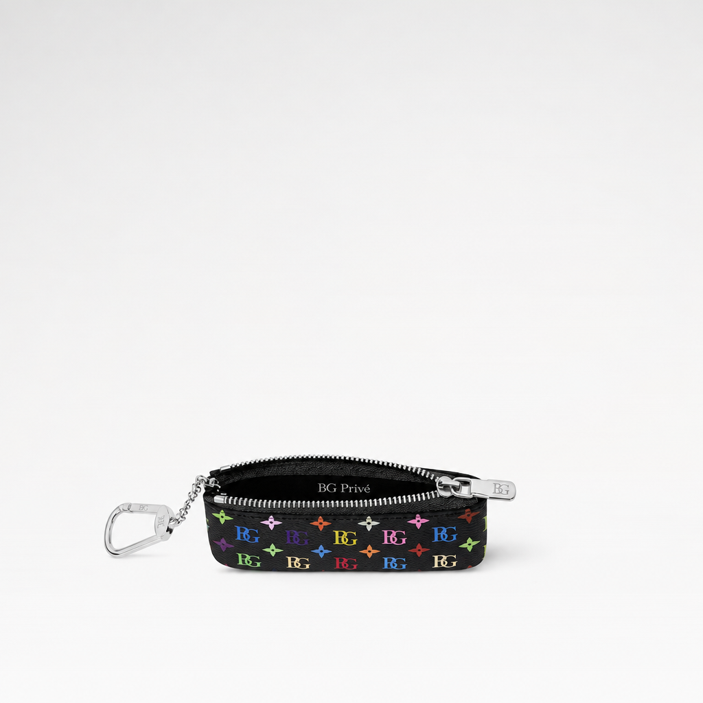 Murakami Key Pouch Monogram Multicolore Noir M13664