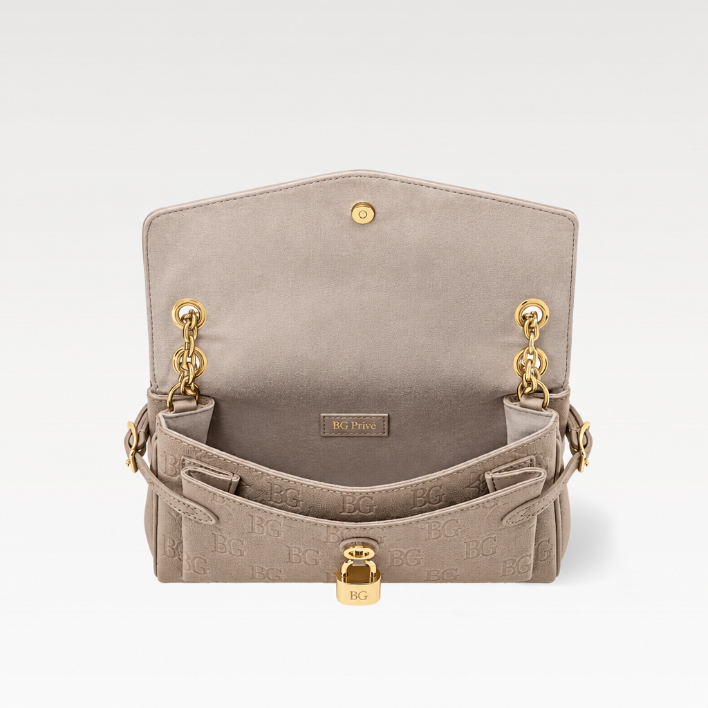 Anytime Flap Bag Gris Tourterelle M14973