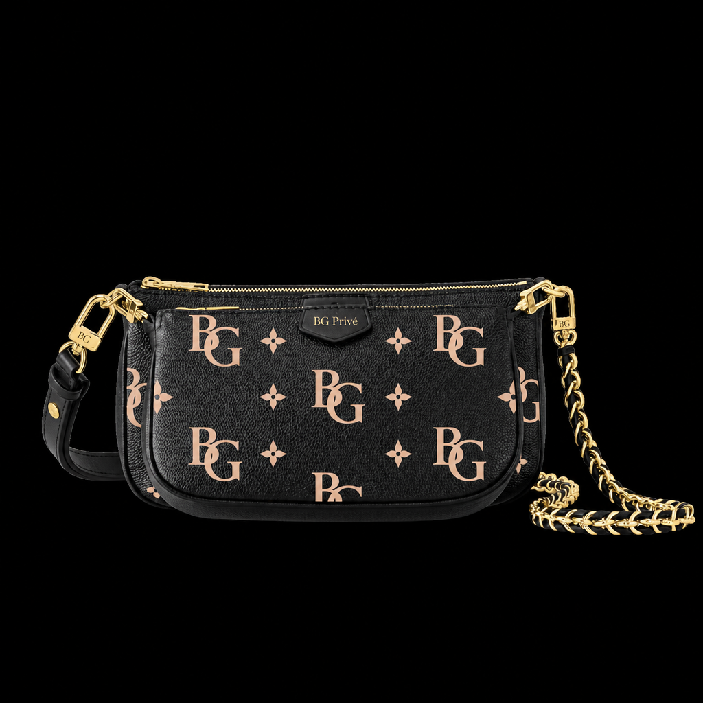 Multi Pochette Accessoires Bicolor Monogram Empreinte M45777