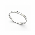 Bangle with Pearlescent Inlay
