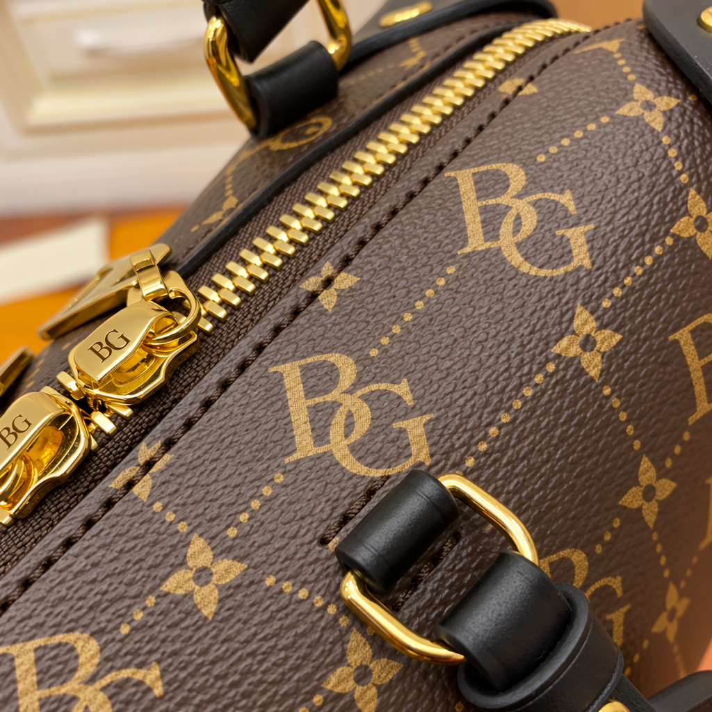 Petite Malle Souple in Monogram Canvas and Black