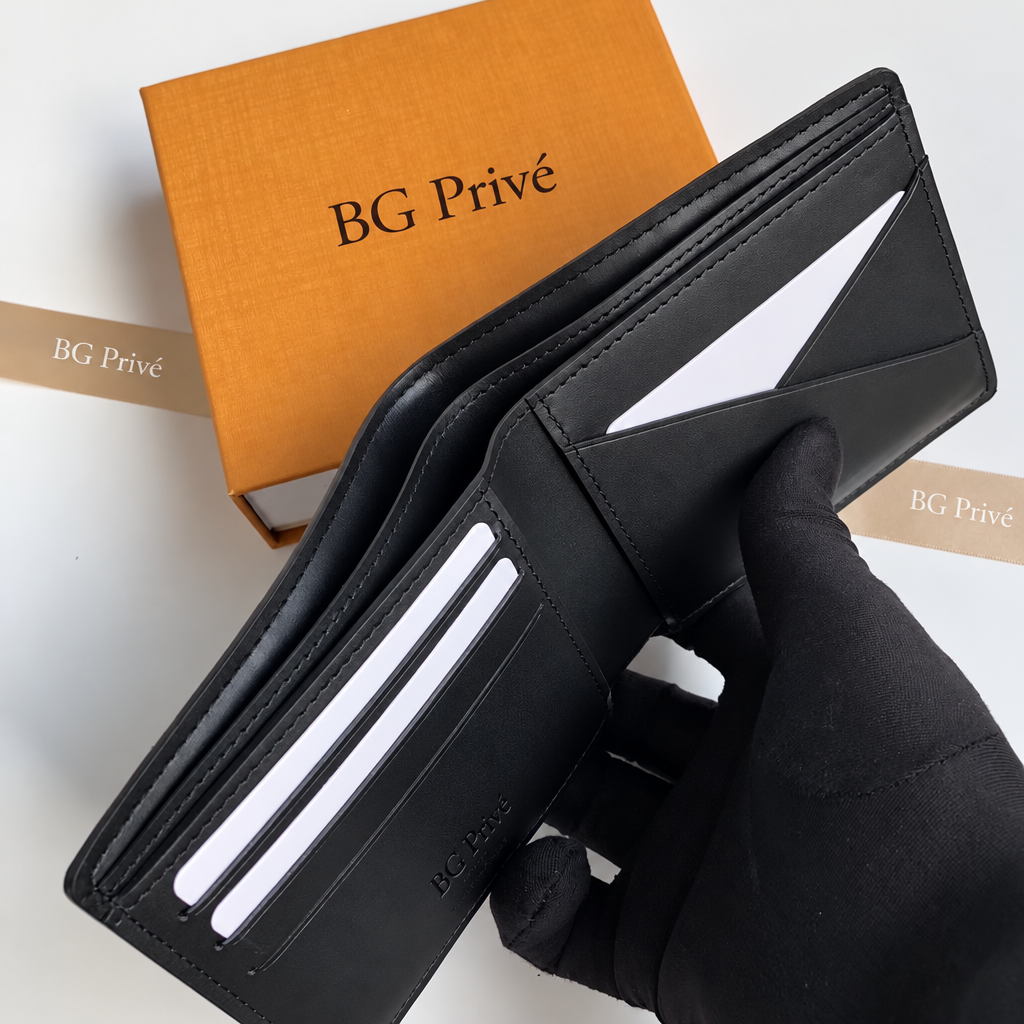 Multiple Wallet in Monogram Shadow Black