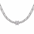 B.zero1 Necklace | B.zero1 Rock Chain in White Gold and Diamonds