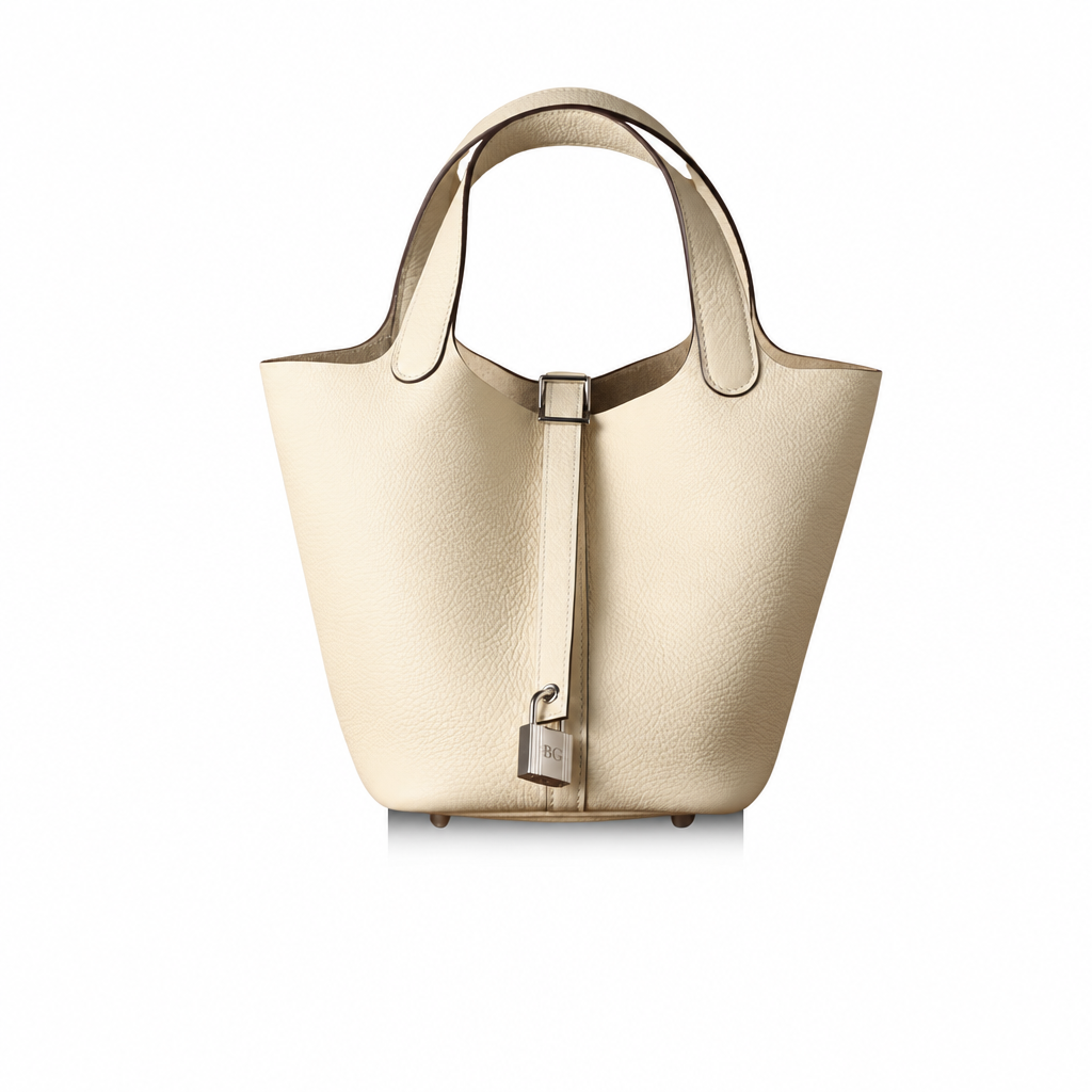 Picotin 18 Lock Bag in Cream