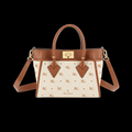 On My Side PM Caramel Tan Tote Bag