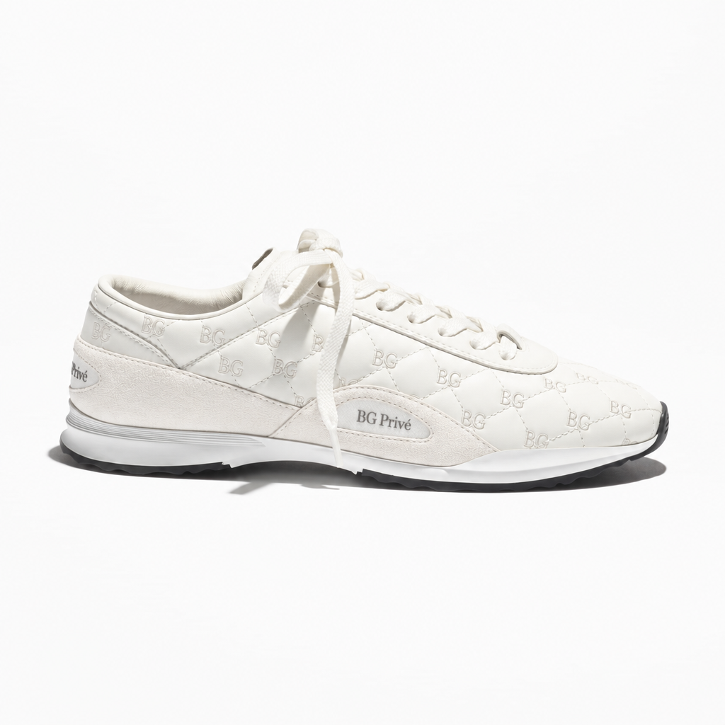 G34360 Interlocking Logo Low-Top Runner Sneakers