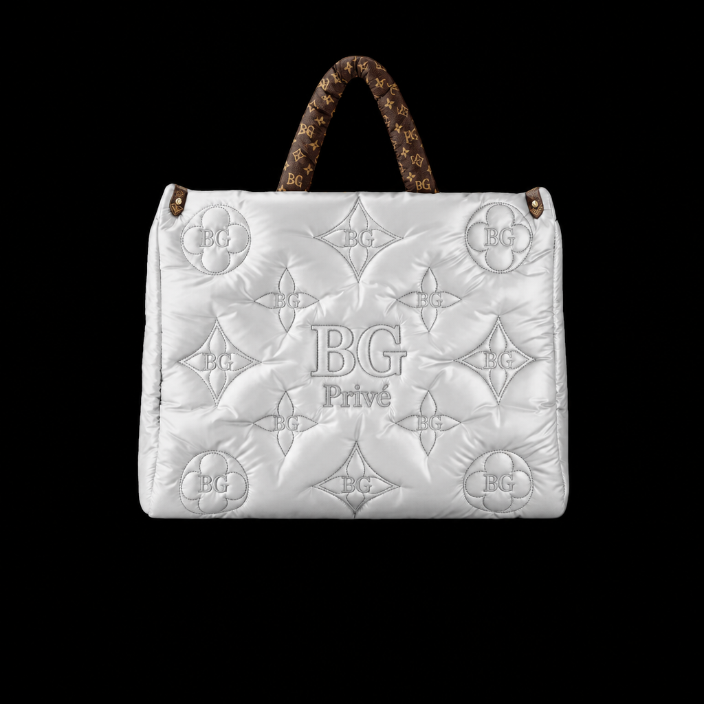 Pillow OnTheGo GM Tote Bag in Silver