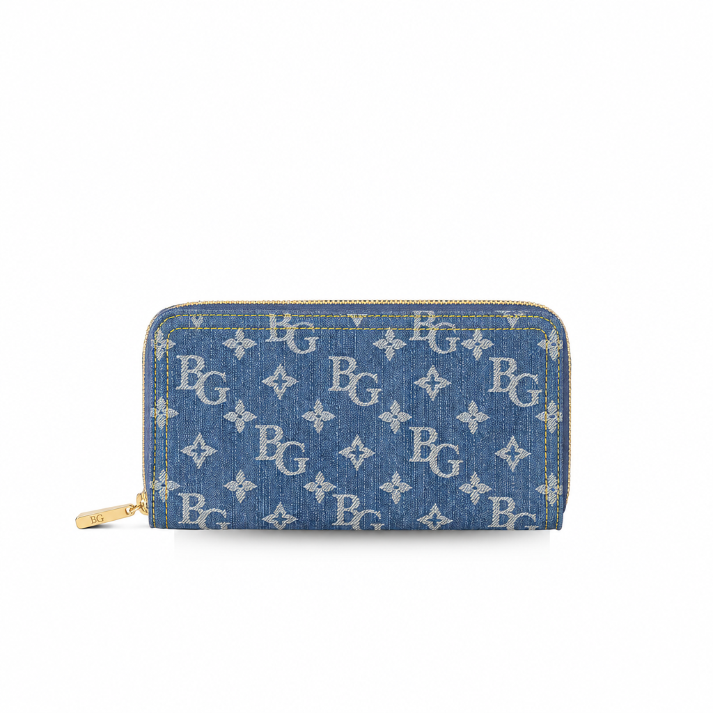 Zippy Wallet Remix Monogram Denim M82958