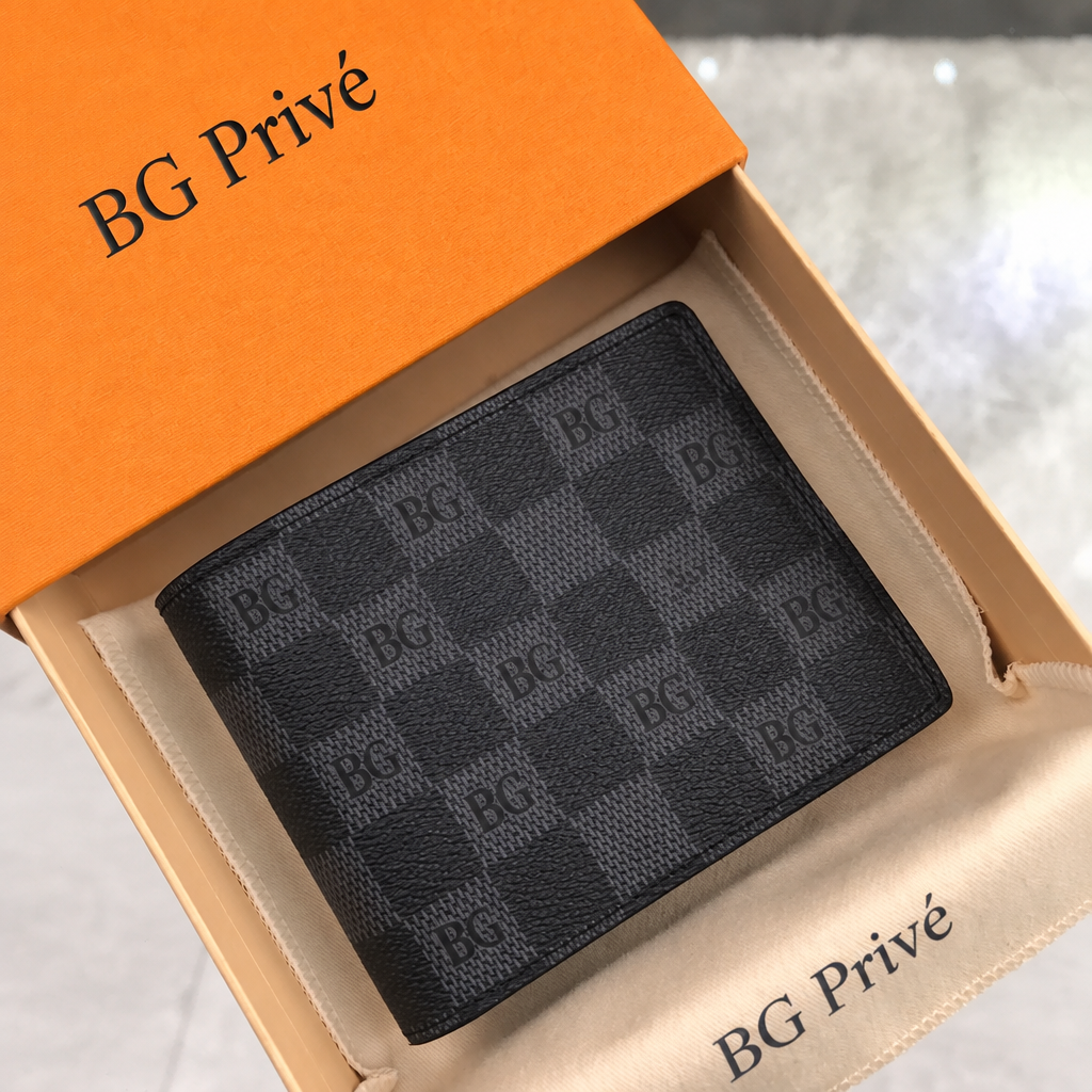 Slender Wallet in Damier Graphite