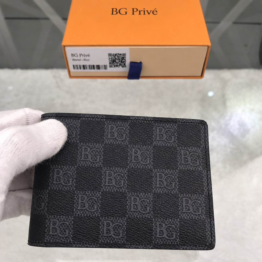 Slender Wallet in Damier Graphite