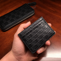 Men's Crocodile-Pattern Genuine Leather Wallet