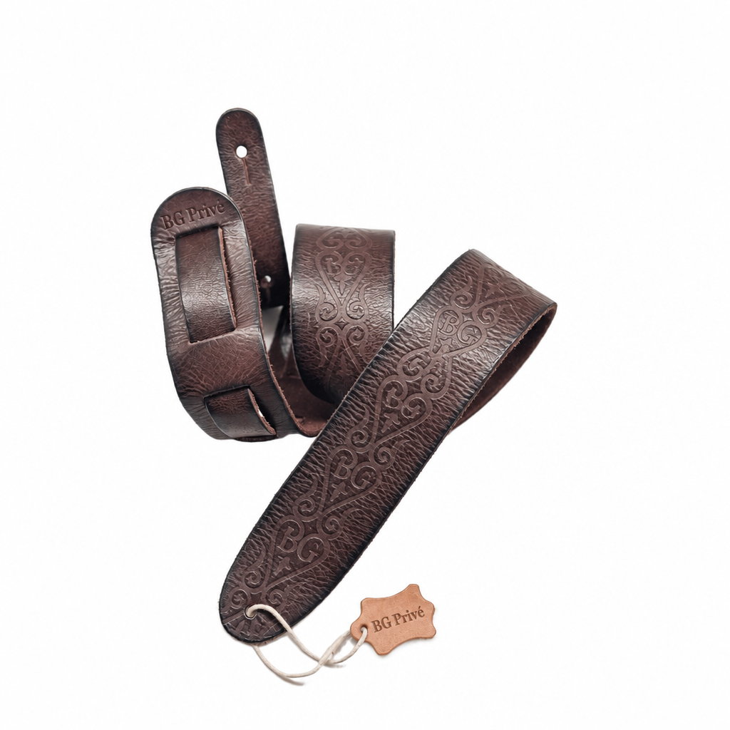 Handmade Full-Grain Leather Guitar Strap
