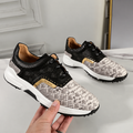 Snakeskin-Pattern British Style Sneaker