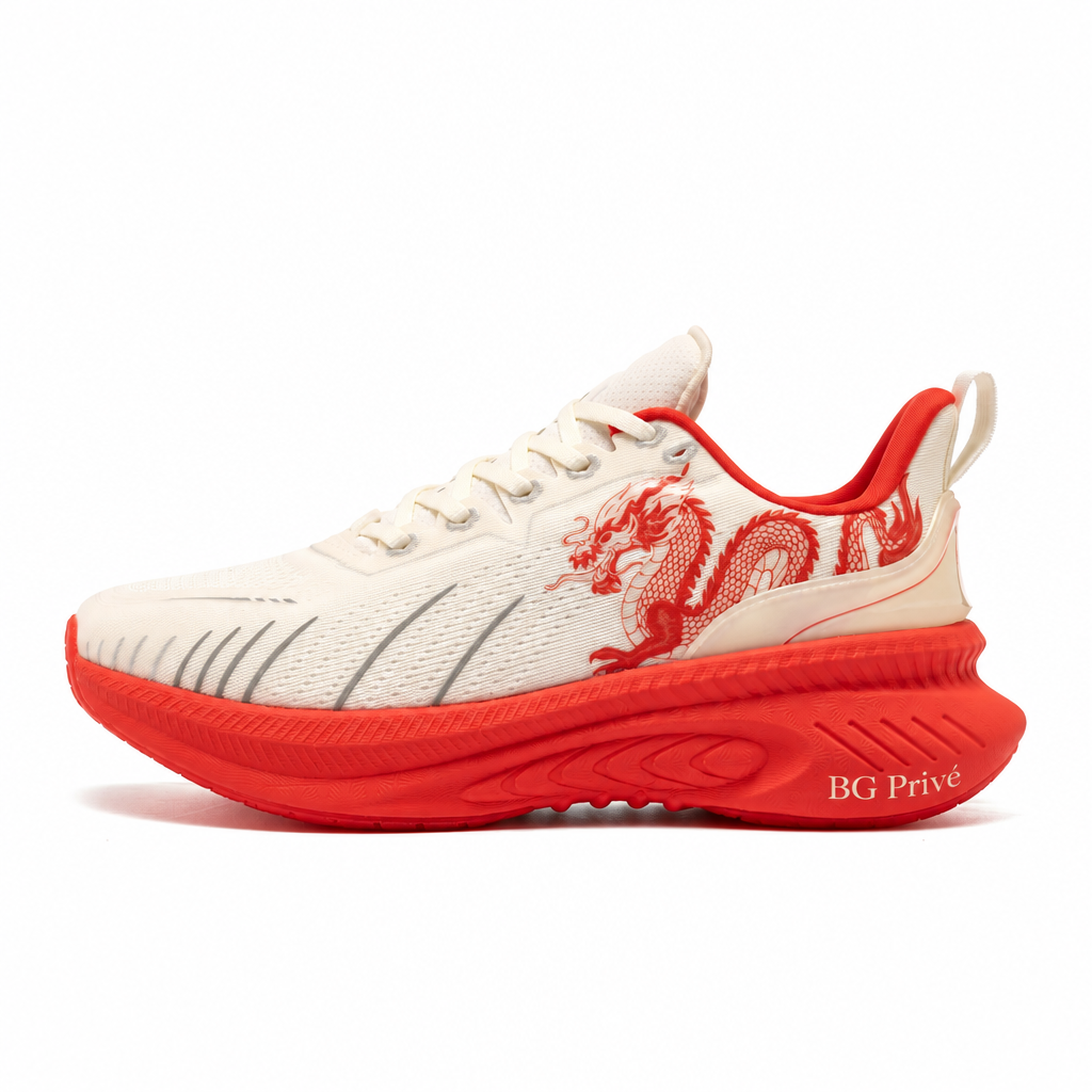 Dragon Graphic Lightweight Breathable Sneaker