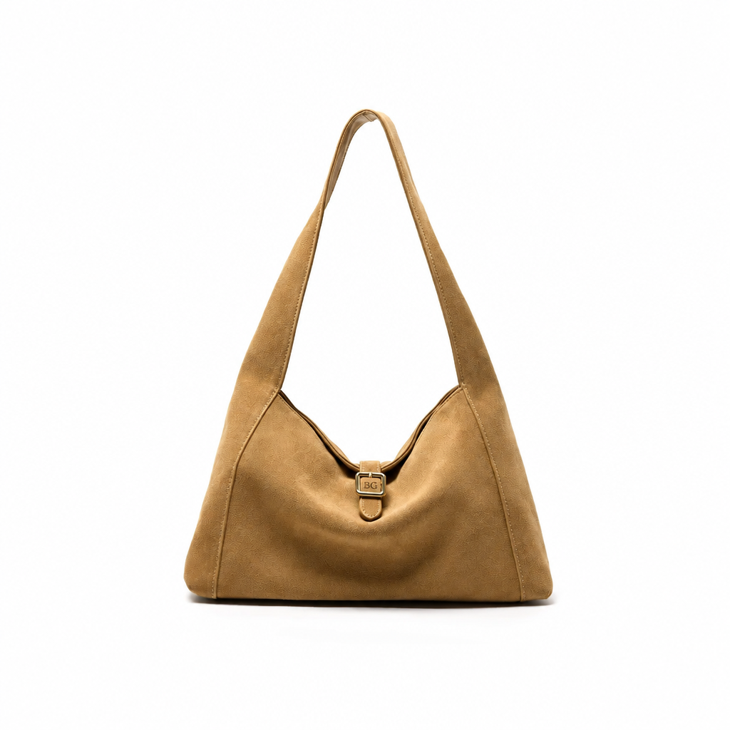 Women's Suede-Textured Shoulder Bag