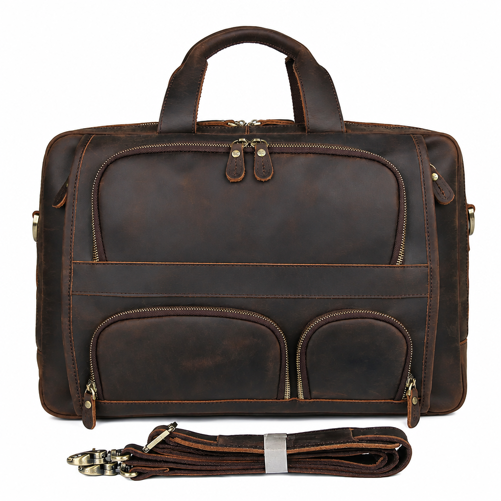 Men's Vintage Business Briefcase
